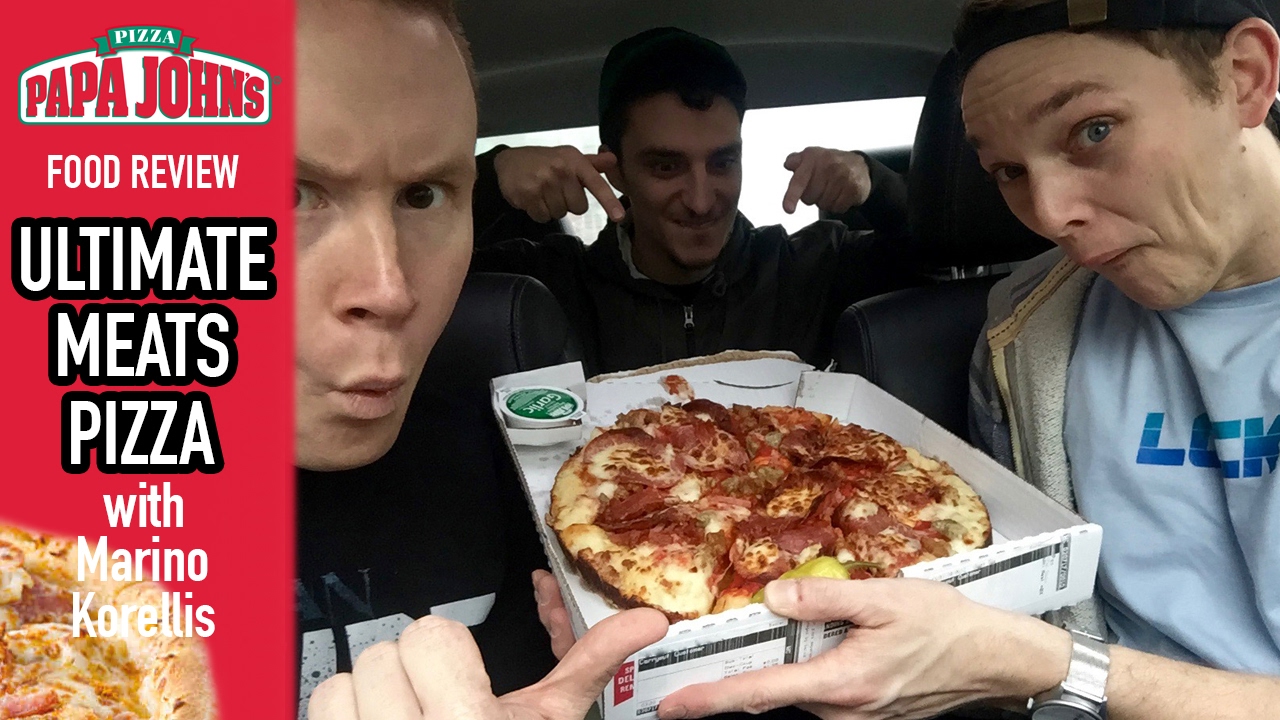 Papa John's Ultimate Meats Pizza Food Review Season 3, Episode 14