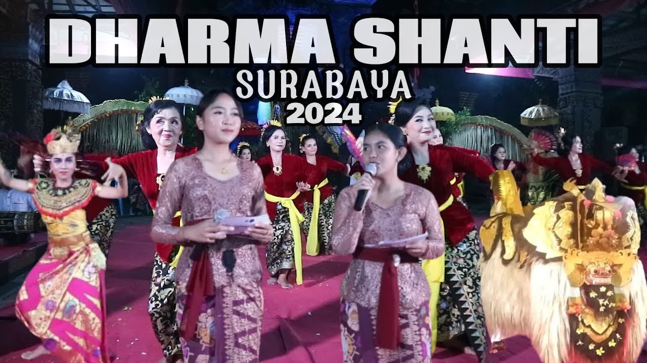 Dharma Shanti Kota Surabaya 2024 Nyepi Caka 1946 - Full Video