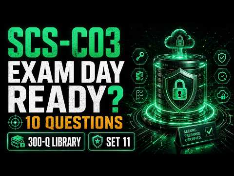 SCS-C03 Exam Questions & Answers 2026 — Set 11