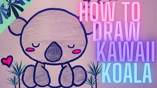 How to Draw a Koala (Cartoon)