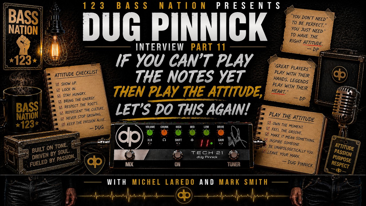 DUG PINNICK 123 BASS INTERVIEW PART 11