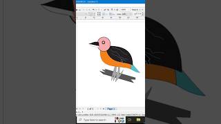 Design in Coreldraw    14 #birds  #shors #design #shortfeed #viral #ytshorts #youtubeshorts #india