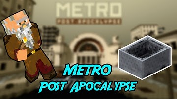 Minecraft Adventure Map Metro Post Apocalypse (Part 3)