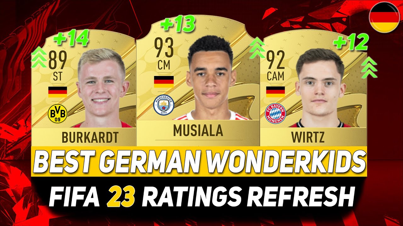 FIFA 23 WONDERKIDS 🇩🇪 BEST YOUNG GERMAN TALENTS ON CAREER MODE! ft
