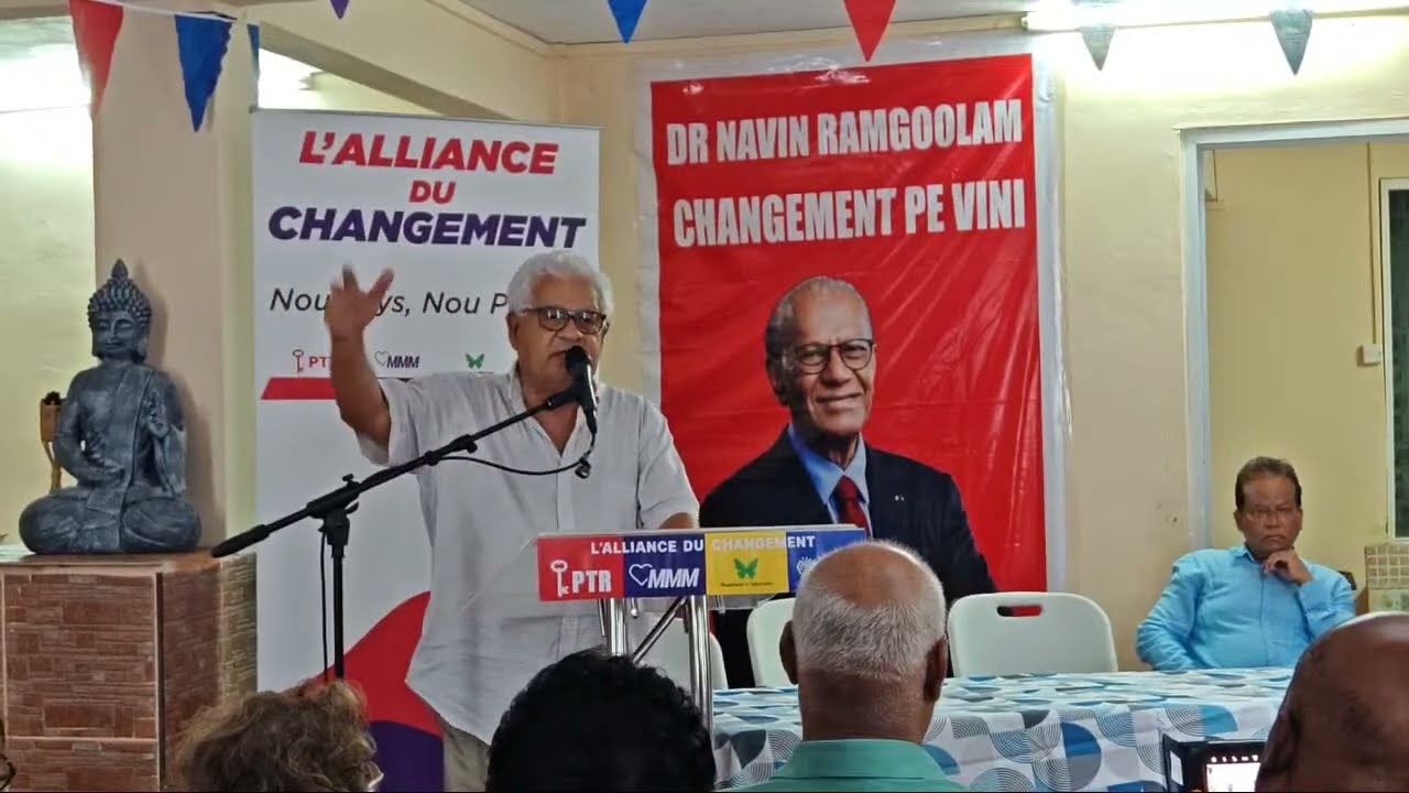 Congrés de l'Alliance du Changement à Trou aux Biches