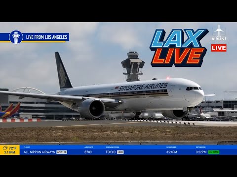 🔴LIVE LOS ANGELES (LAX) AIRPORT PLANE SPOTTING ACTION! (July 22nd, 2025)
