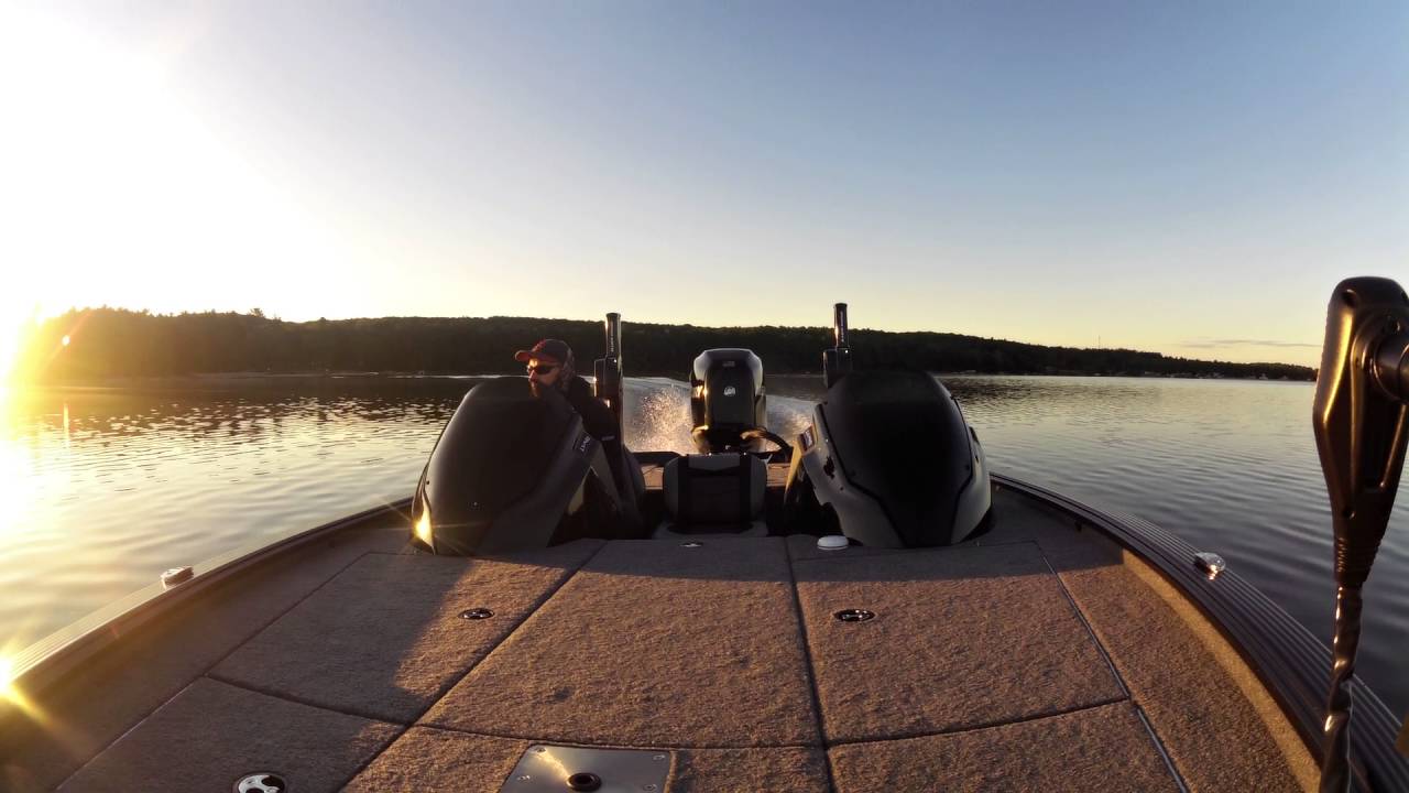 Lund 1875 ProV Bass Boat New prop YouTube