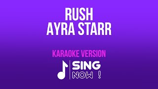 Ayra Starr  Rush  Karaoke Version 