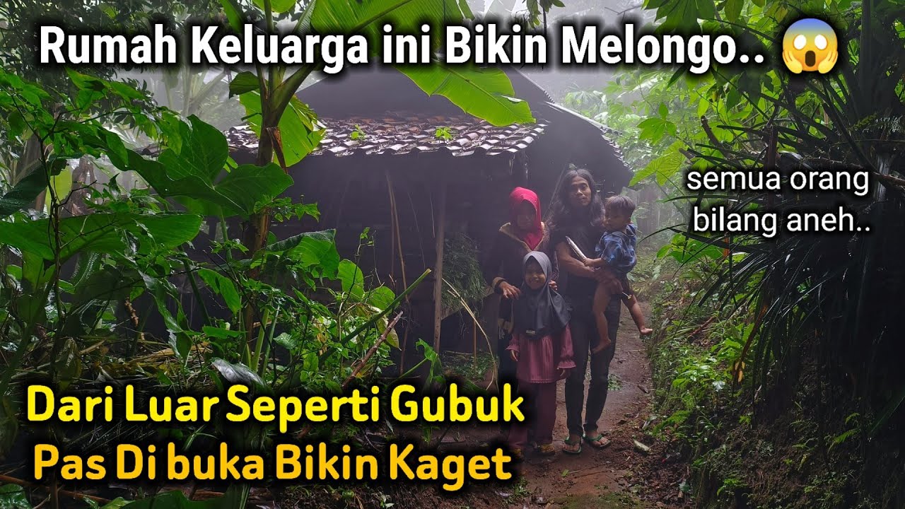 TAK MASUK AKAL!! DARI LUAR SEPERTI GUBUK REYOT GAK NYANGKA PAS DIBUKA RUMAHNYA BIKIN KAGET