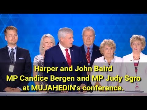Stephen Harper, John Baird, MP Candice Bergen and MP Judy Sgro Support Mujahedin-E-Khalq (MEK/NCRI)