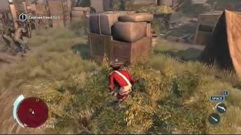 Assasins Creed 3 (Walktrough) Free The Captives.Sequence 2