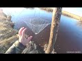 Порвал все удочки.  Пожарили сало. Порыбачили на паук подъёмник