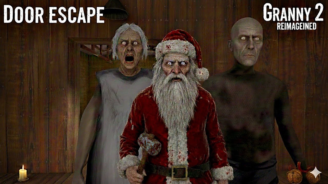 GRANNY Unofficial DOOR ESCAPE 😱 | Extra Map Gameplay 