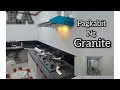 Granite installation