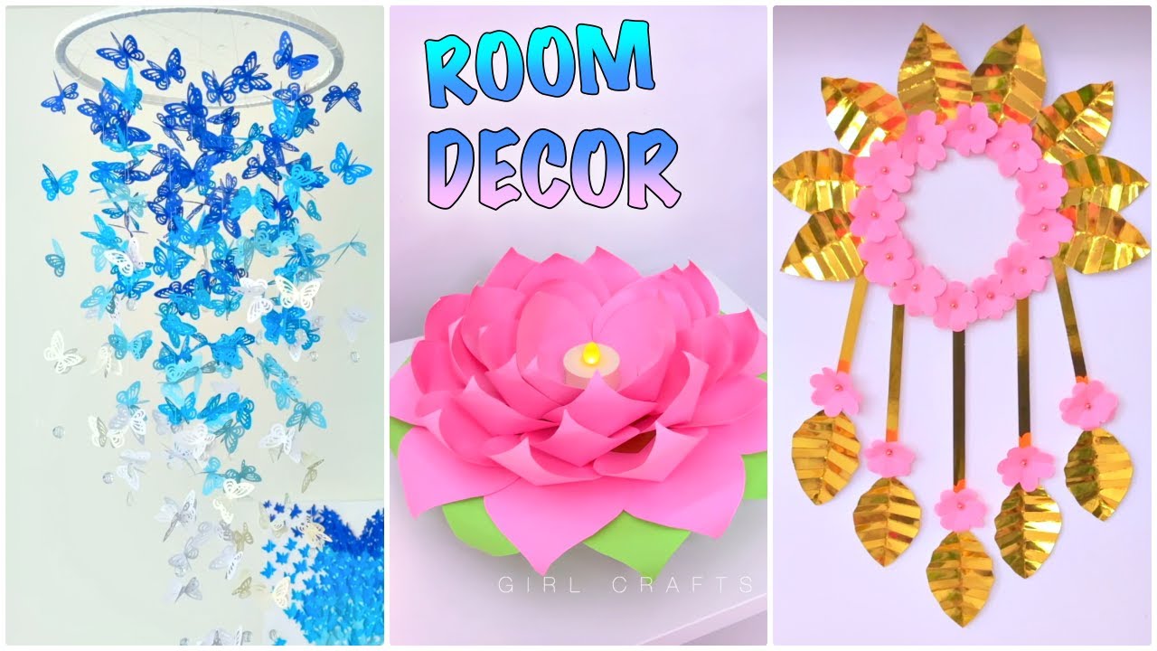 Diy Room Decor! 36 Diy Room Decorating Ideas, Diy Ideas For Girls - Youtube