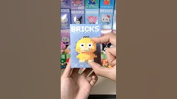 ASMR BRICKS MINI LEGO PSYDUCK "POKEMON" #lego #bricks #buildingbricks #cute #letsplay #toys #diy