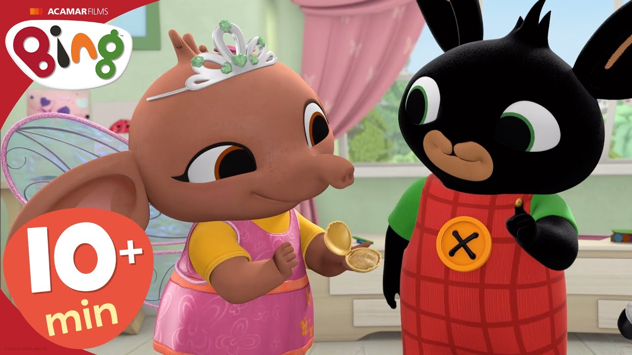Bing Bahasa Melayu | Bing: Episod Double | 10+ Minit | Silap mata berkilau + Pokok