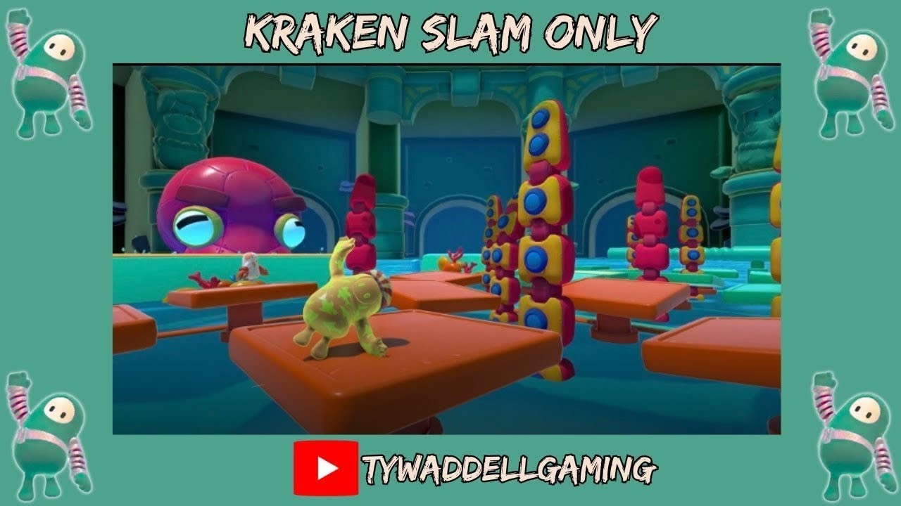🔴LIVE FALL GUYS KRAKEN SLAM ONLY WITH SUBS! | Day 7/7 - YouTube