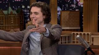 timothée chalamet: king of talking with his hands (compilation)