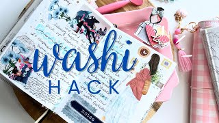 the BEST way to use washi tape… @polkadotmailbox