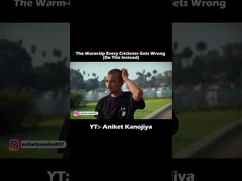 cricket warm up exercises #shorts #short #cricket