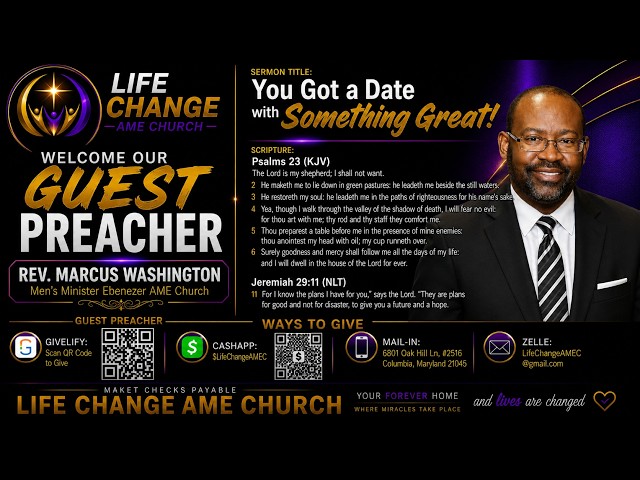 4th Sunday You Got a Date with Something Great! 082326