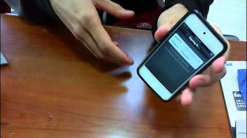 iPod Touch 4th gen initial boot on iOS 5