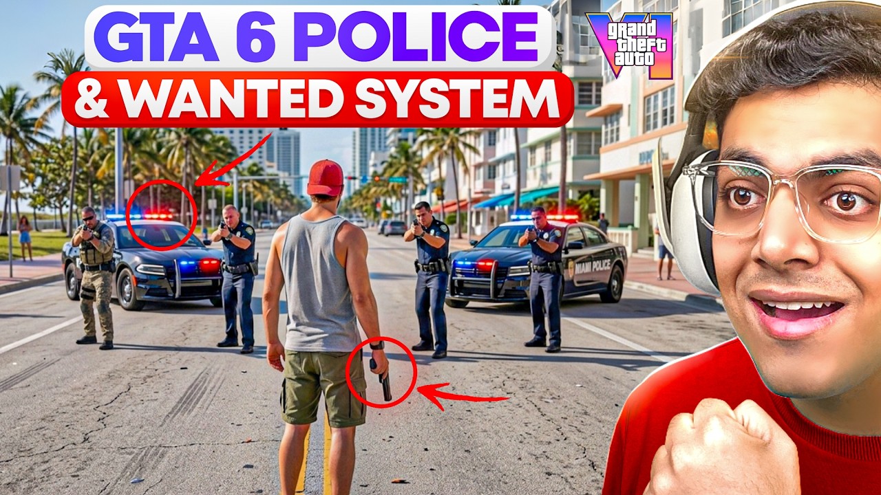 Everything We Know About GTA 6 Police & Wanted System | Every Leaks + Rumors Explained