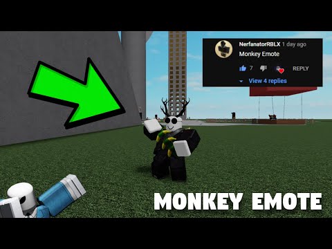 Buying The Monkey Emote In Roblox Youtube - roblox monkey dance emote