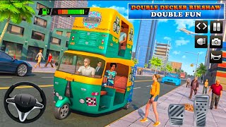 Tuk Tuk Auto Rickshaw Driving :Free Driving Games #Gameplay @AdventureProGames screenshot 4