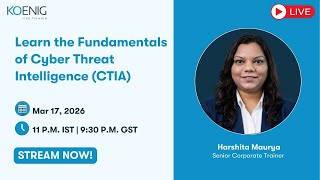 Learn the Fundamentals of Cyber Threat Intelligence (CTIA)
