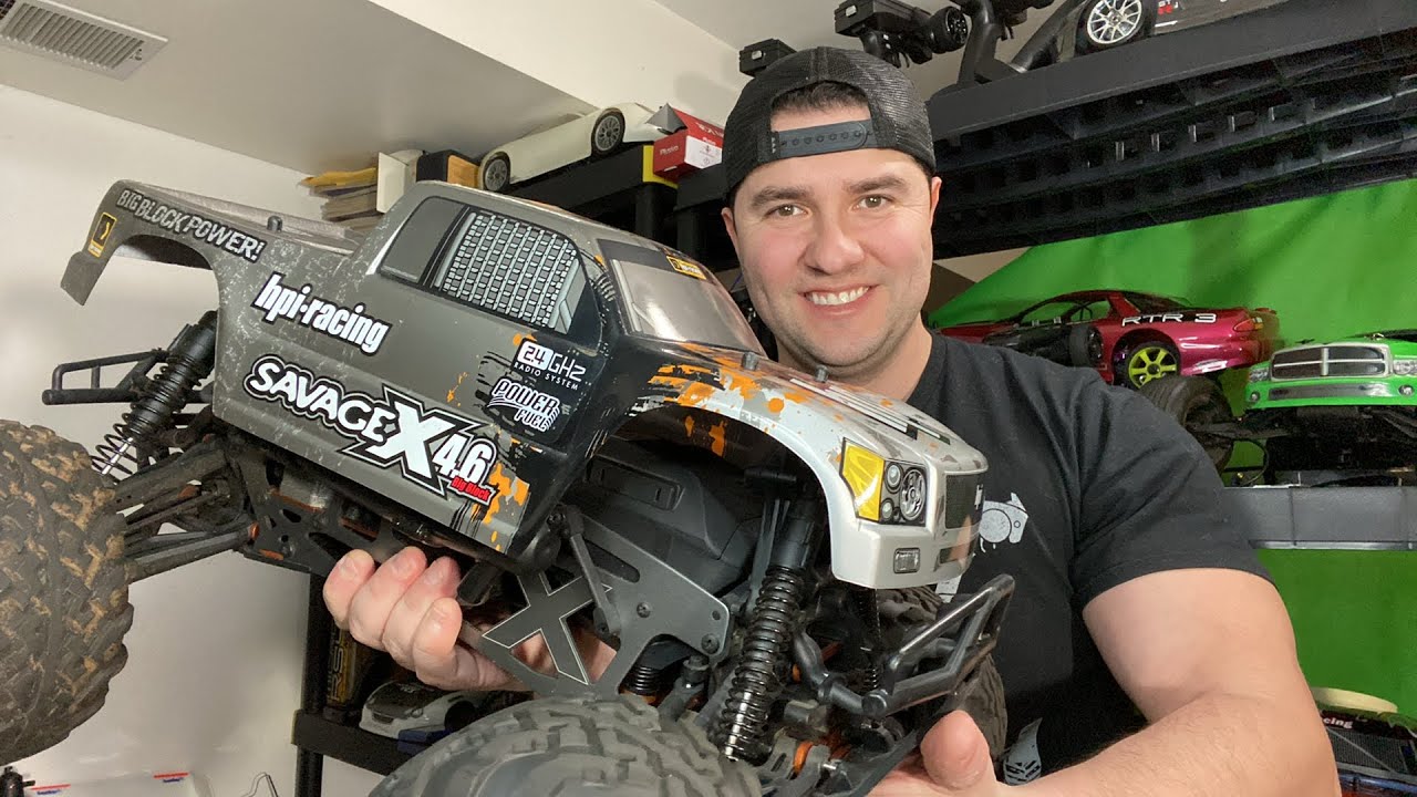 Prepping my HPI Savage - I have not🚫ran it in years - But Need to Run it Tomm LIVE Nitro Gang