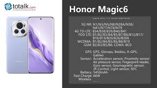 Honor Magic6 Performance Parameters