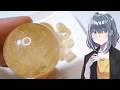 「ビー玉みたいで綺麗ですね。」