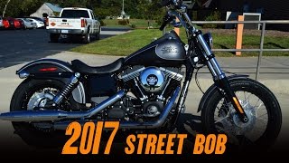 2017 Harley-Davidson® FXDB - Street Bob® Charcoal & Black Denim