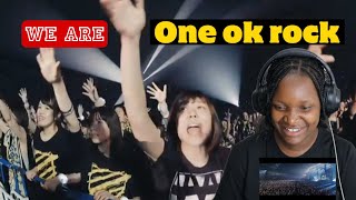 ONE OK ROCK - We are [Official Video from AMBITIONS JAPAN DOME TOUR]//REACTION