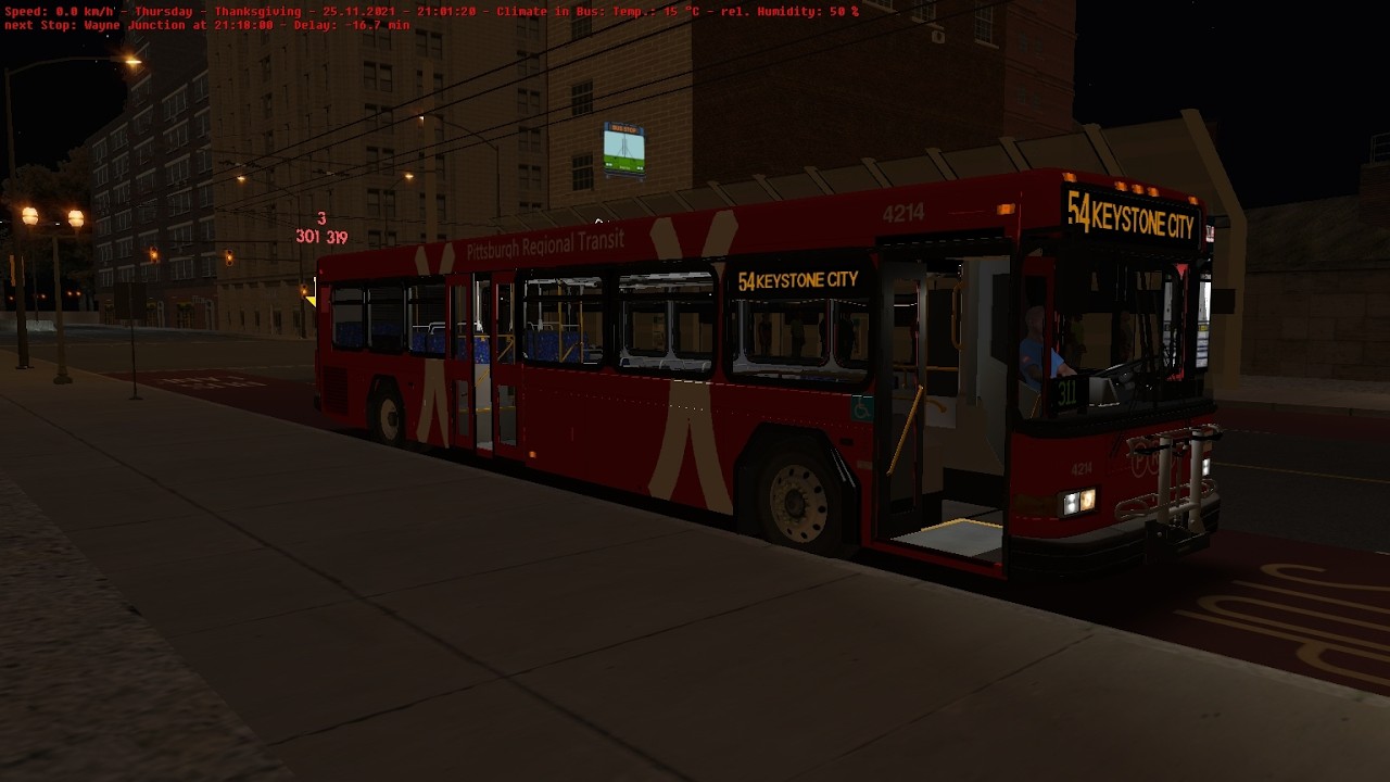 OMSI 2- Cayuga (PRT)  ROUTE 54 to Cicero Yards