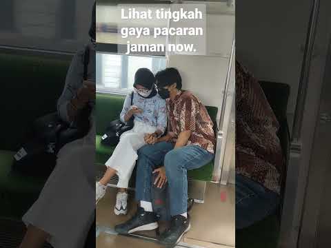 Kodok masuk kereta gaya pacaran anak jaman now