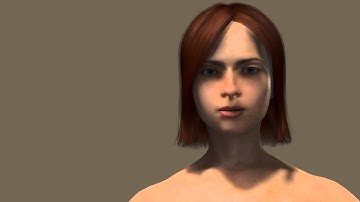 Animation In Poser Pro [Girl tilting Head]