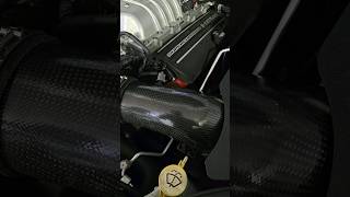 Legmaker Carbon Fiber Intake for Jeep SRT Trackhawk actually looks like a prosthetic leg! If it fits