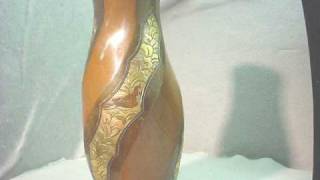 ebay item Old Bronze Vase