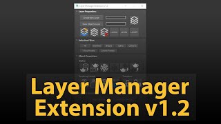 FREE | Layer Manager Extension v1.2 - Updated !!!