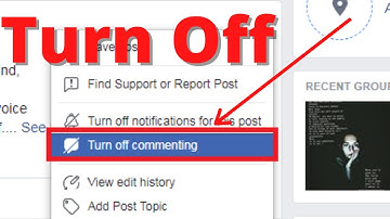 How to Turn Off Comments For Your Facebook Posts | Facebook Groups