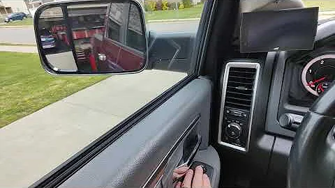 4th Gen Ram Power Folding Mirrors