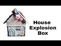 House Explosion Box Tutorial | How to Make Explosion Box