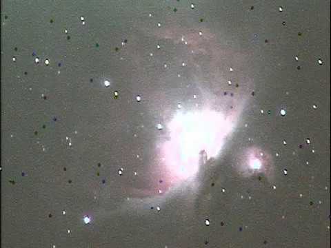 NEBULOSA DE ORION - TELESCOPIO REFRATOR 70MM - YouTube