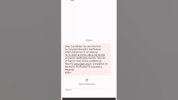 htet biometric verification message l HTET 2023 l #htet #shortsfeed #viral