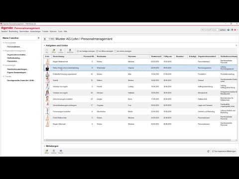 Personalmanagement-Software von Agenda