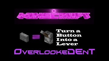 Turn Button Into A Lever (T Flip-Flop) - Minecraft Xbox 360/PS3 - [Tutorial]