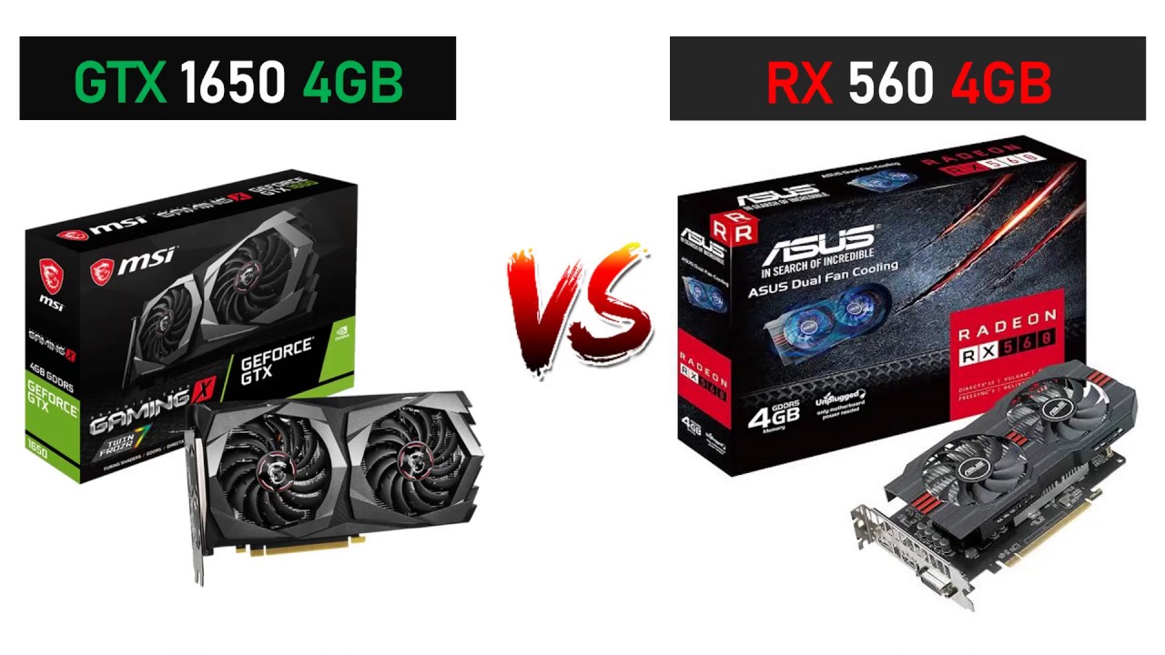 Gtx 1060 Radeon 560x Vs 1650 Gtx 1060 Rx 560x Nvidia